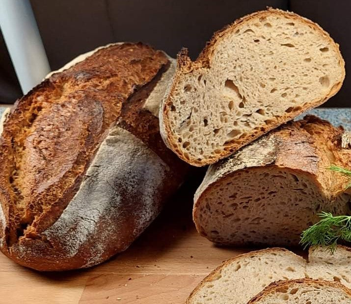 Leckeres Bauernbrot - ohne Kneten